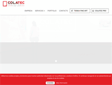 Tablet Screenshot of colatec.es